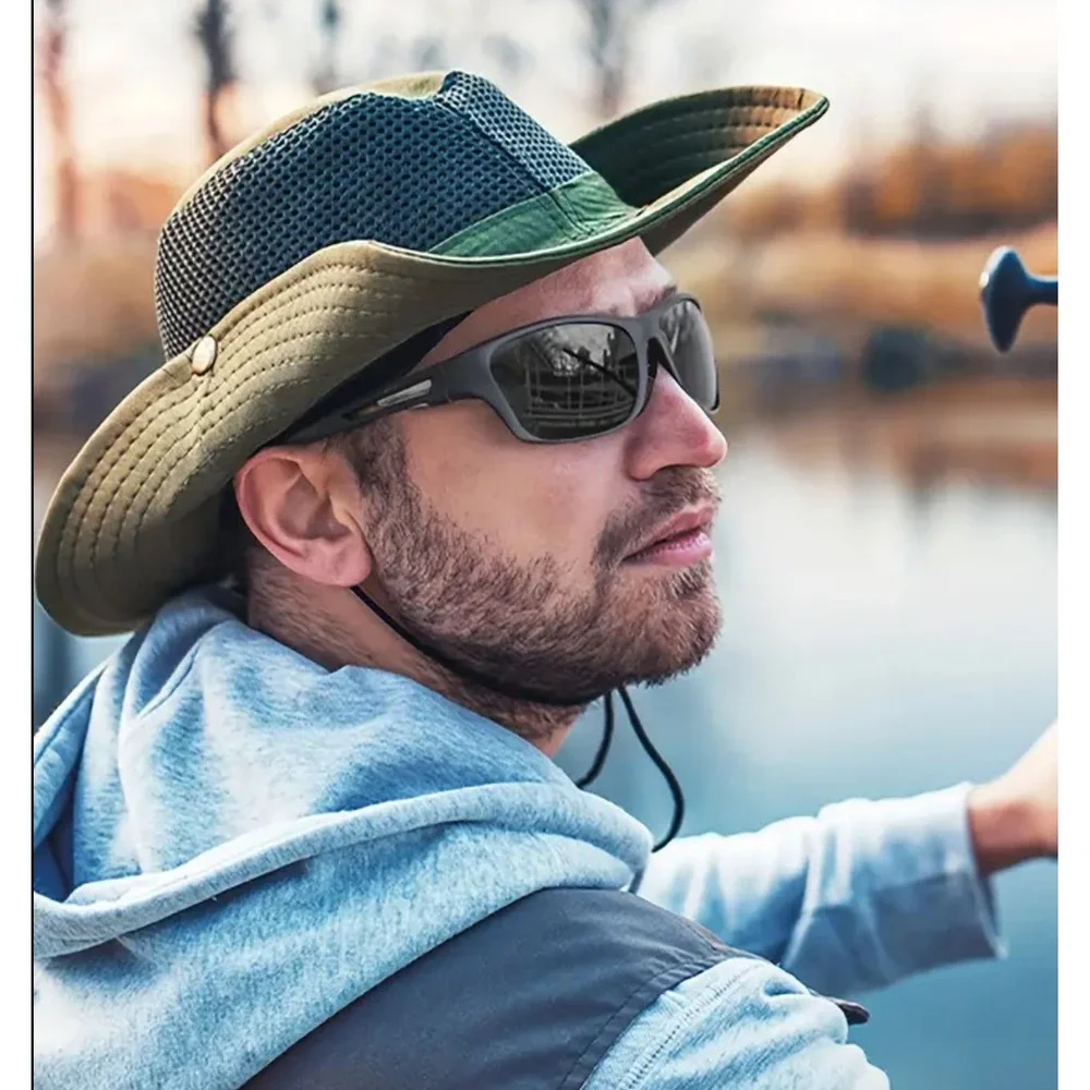 Polarized Sunglasses Men Sports Fishing Driving Cycling UV Protection Shades New